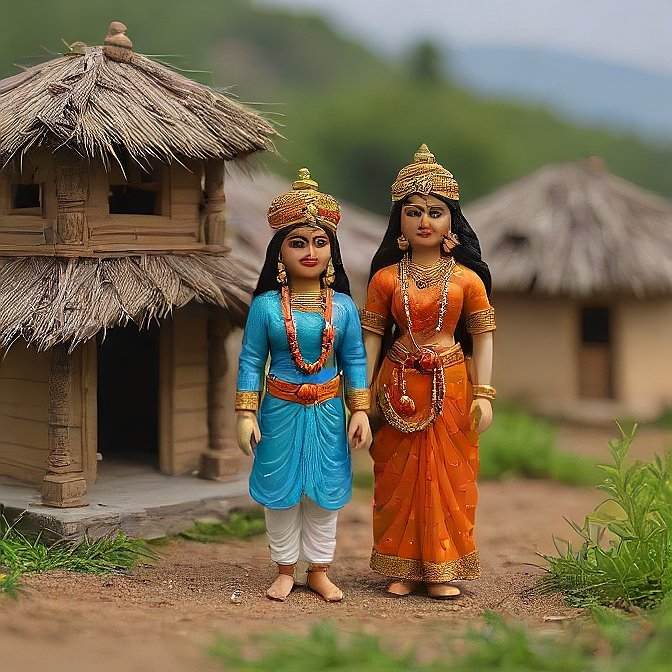 3D cartoon character art